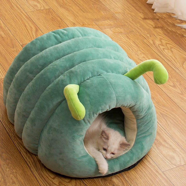 Discover the Cozy Comfort of the Plush Pet Winter Warm Bed