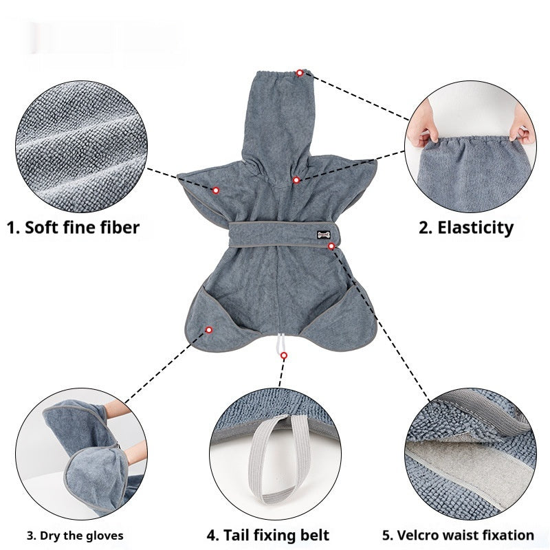 The Ultimate Pet Cotton Bath Towel for Your Furry Friends