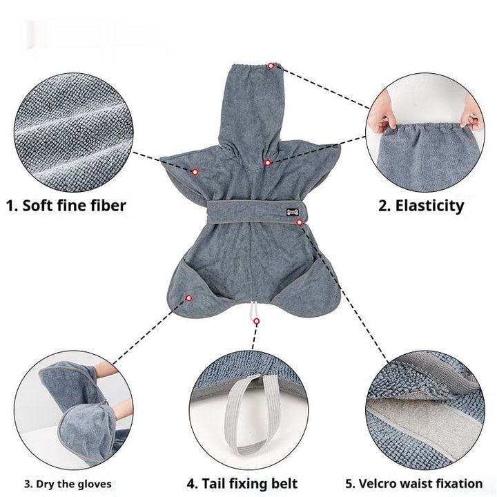 The Ultimate Pet Cotton Bath Towel for Your Furry Friends