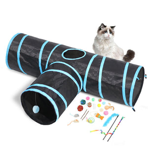 Unleash Adventure with Our Foldable Cat Tunnel!