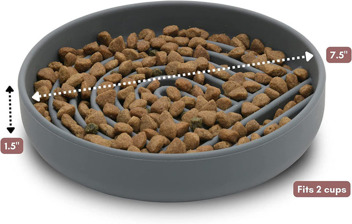 Elevate Your Pet's Dining Experience with Our Fashionable Slow Feeding Bowl