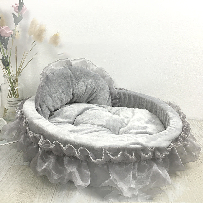 Pet Princess Dog Nest Fantasy Bed