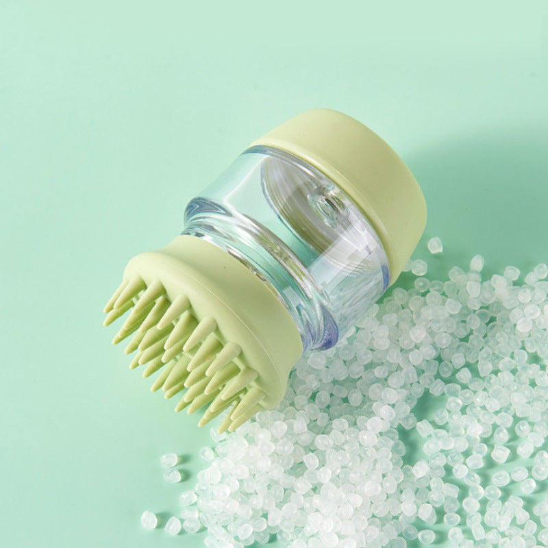 Pet Bath Silicone Massage Comb Brush