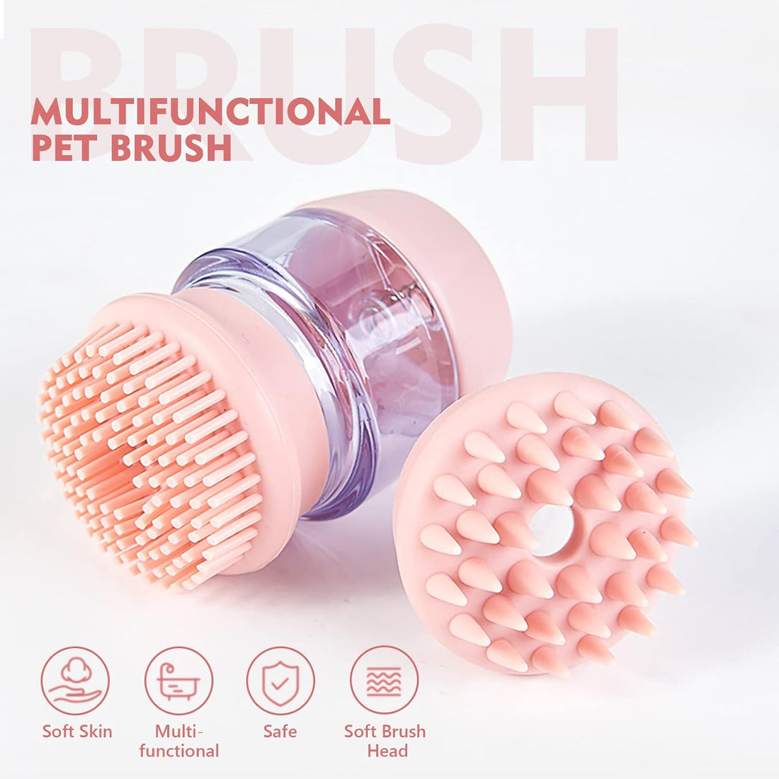 Pet Bath Silicone Brush