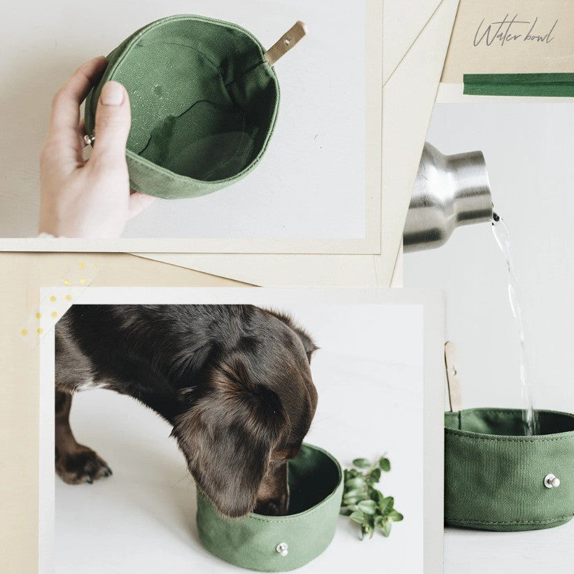 Folding Dog Bowl Tableware
