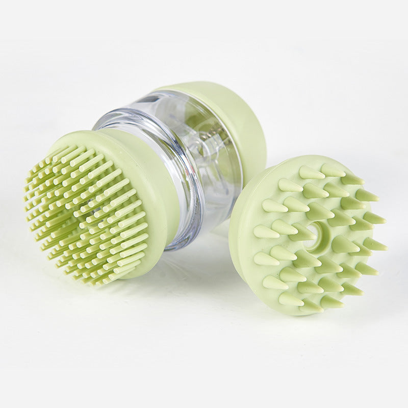 Pet Bath Silicone Massage Comb Brush