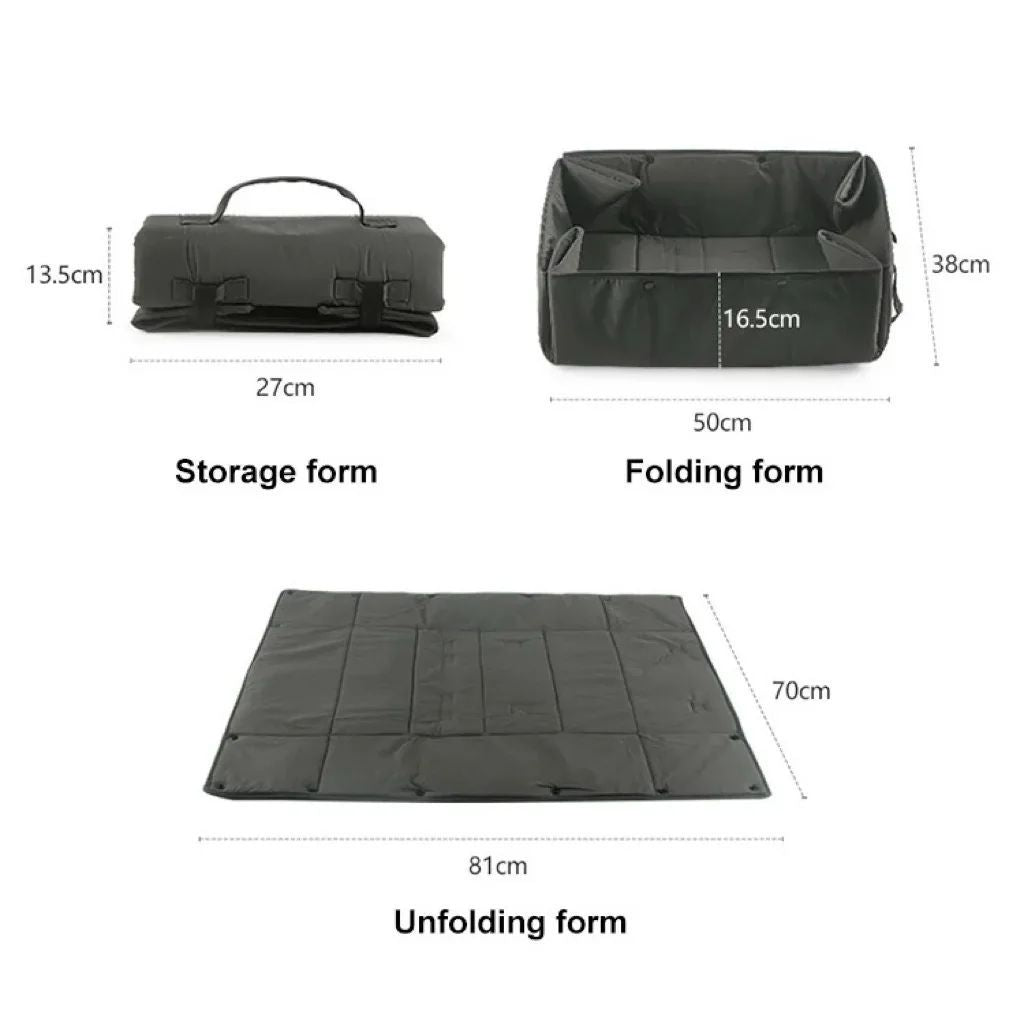 Portable Dog Travel Bed 3-in-1 Pet Carrier