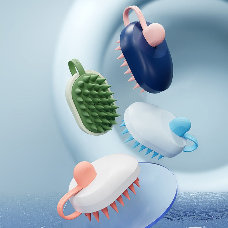Pet Creative Soft Gel Shampoo Brush