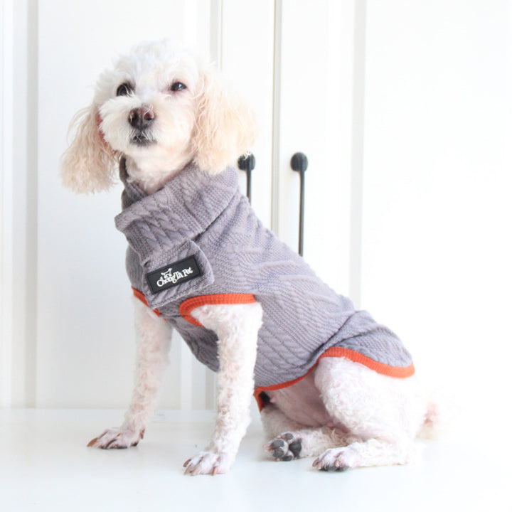 Dog Vintage Twist Pet Sweater