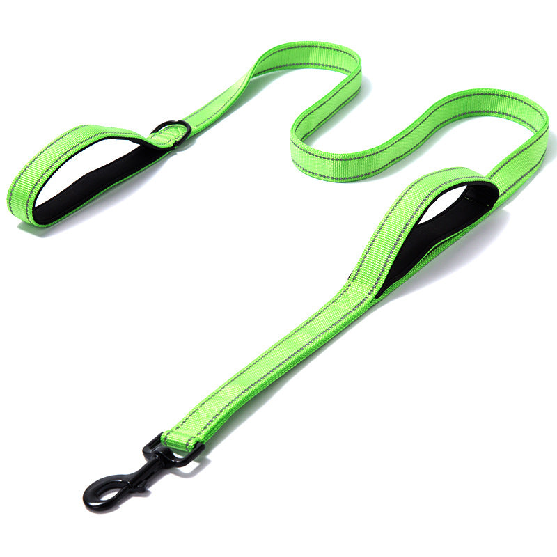 Pet Nylon Double Thickened Reflective Leash