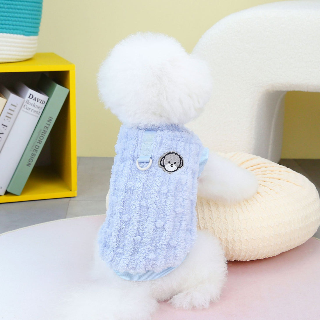 Winter Pet Clothes Two Legs Fluffy Jacket