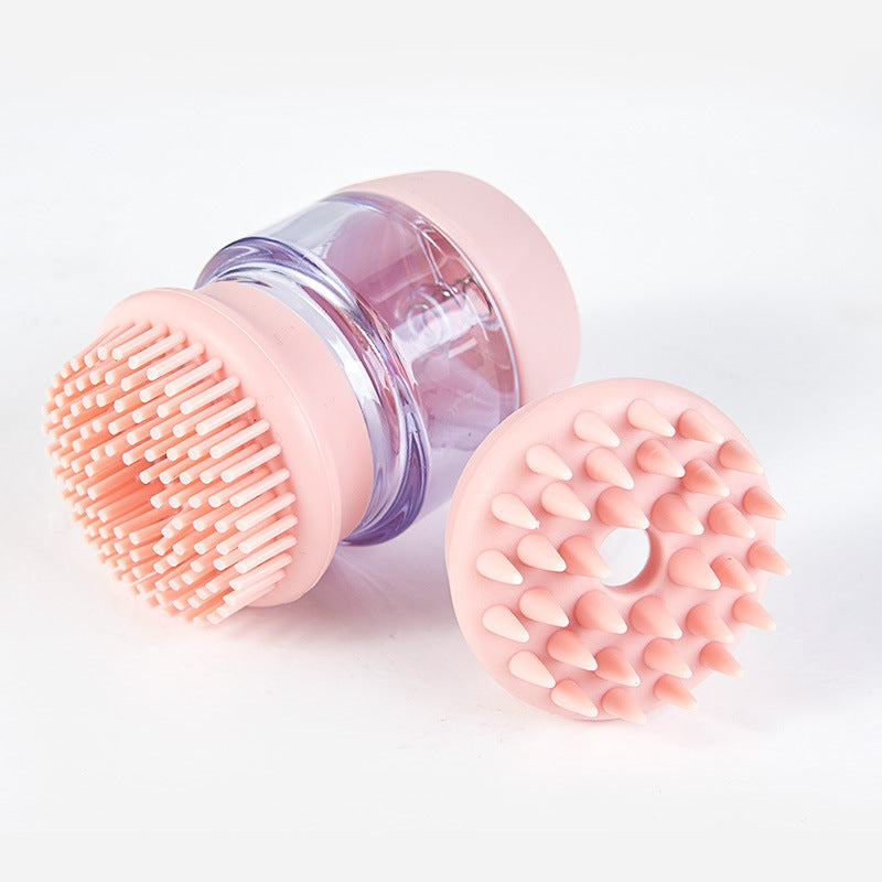 Pet Bath Silicone Massage Comb Brush