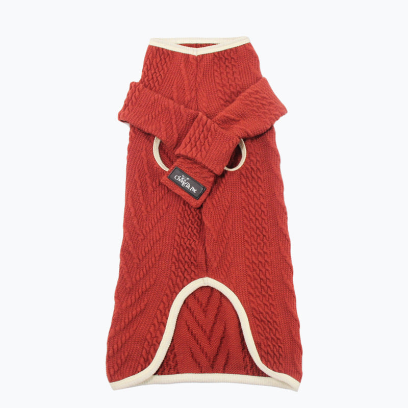Dog Vintage Twist Pet Sweater
