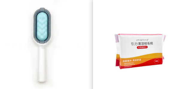 Pet Grooming Brush To Remove Floating Hair Sticky Hair
