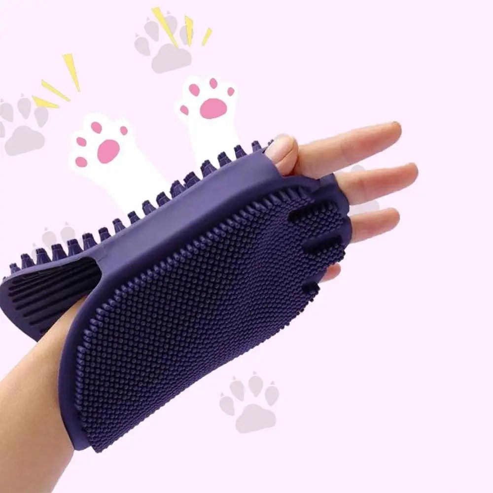 Massaging 1pcs Pet Shampoo Brush