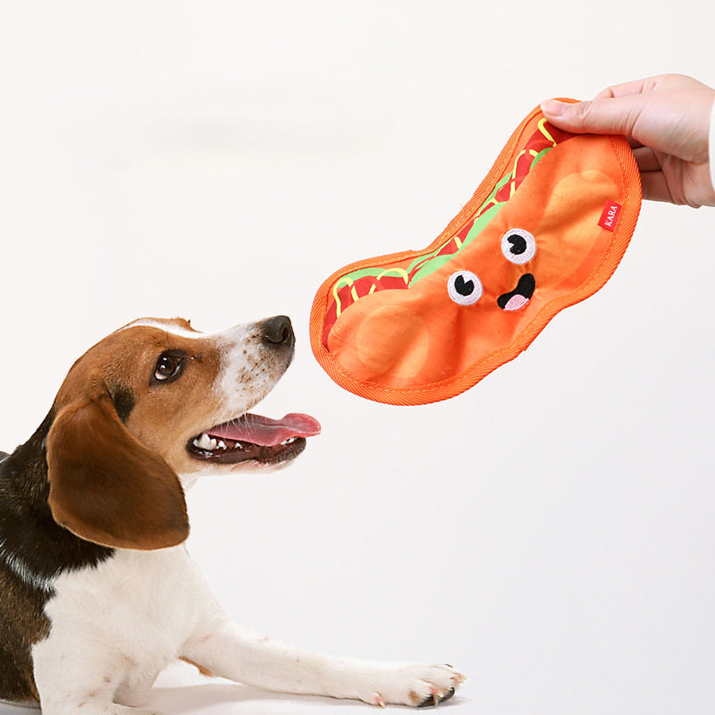 Crinkle Squeaky Dog Toy