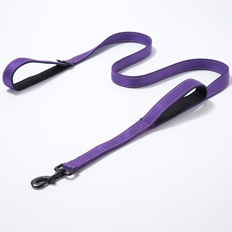 Pet Nylon Double Thickened Reflective Leash