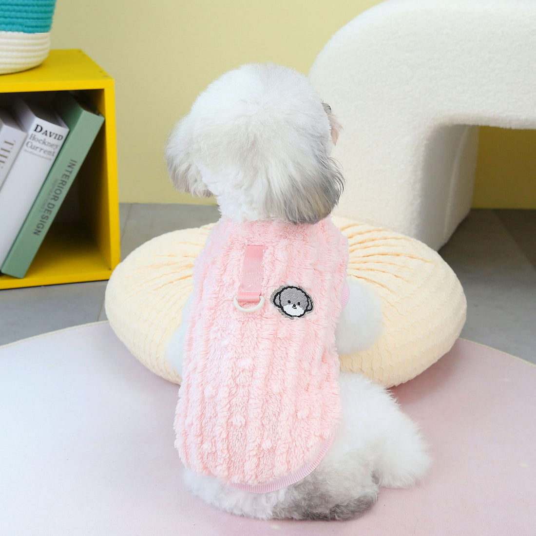 Winter Pet Clothes Two Legs Fluffy Jacket