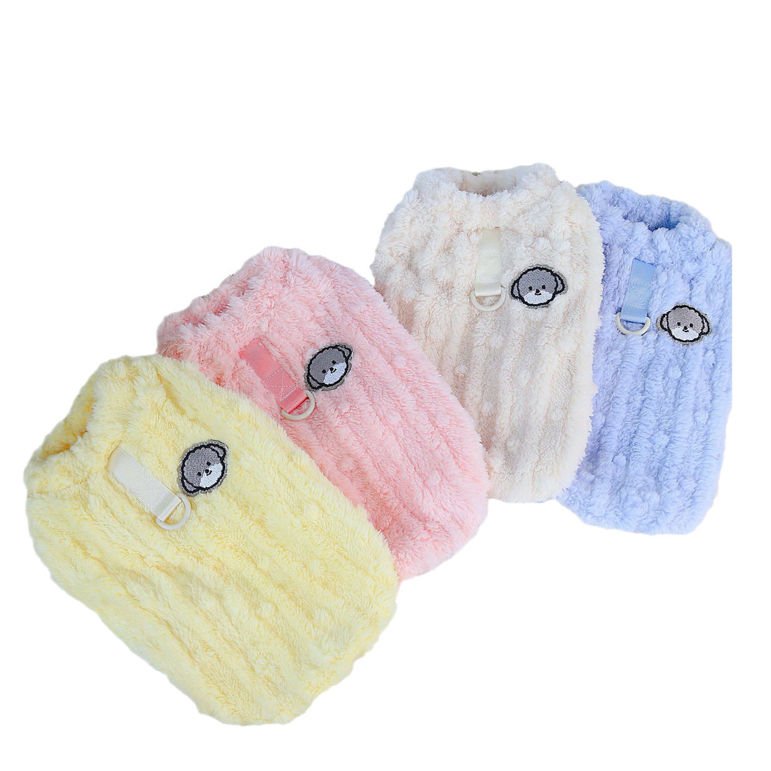 Winter Pet Clothes Two Legs Fluffy Jacket
