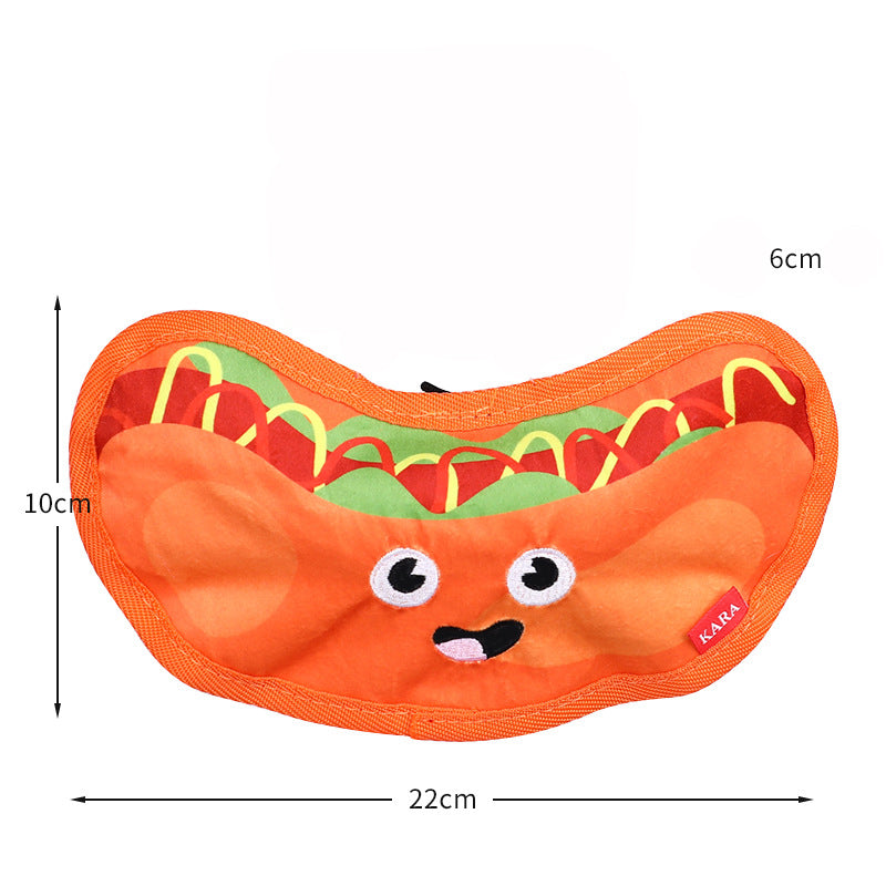 Crinkle Squeaky Dog Toy
