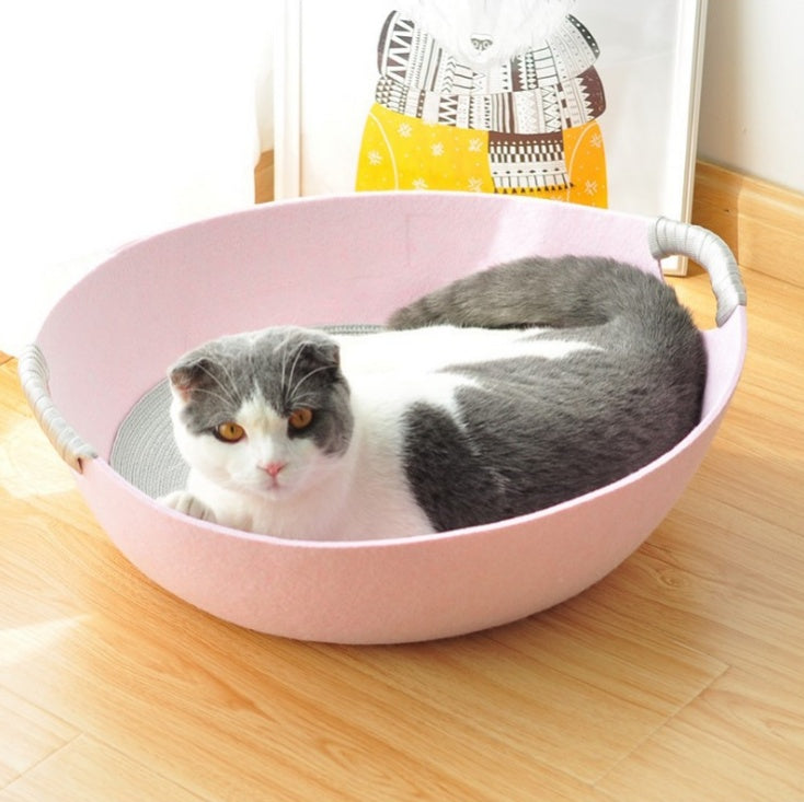 Pet Perch Cat Scratcher Bed