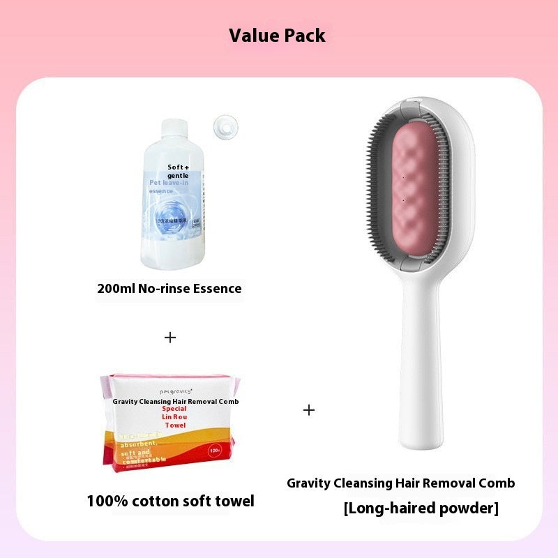 Pet Grooming Brush To Remove Floating Hair Sticky Hair