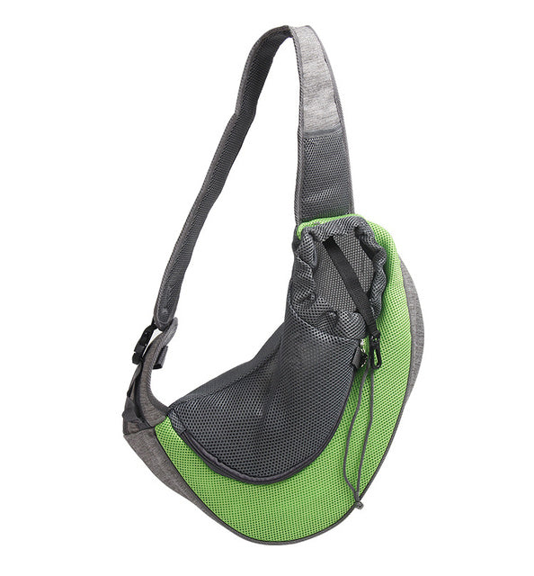 1pc Outdoor Travel Mesh Puppy Carrier