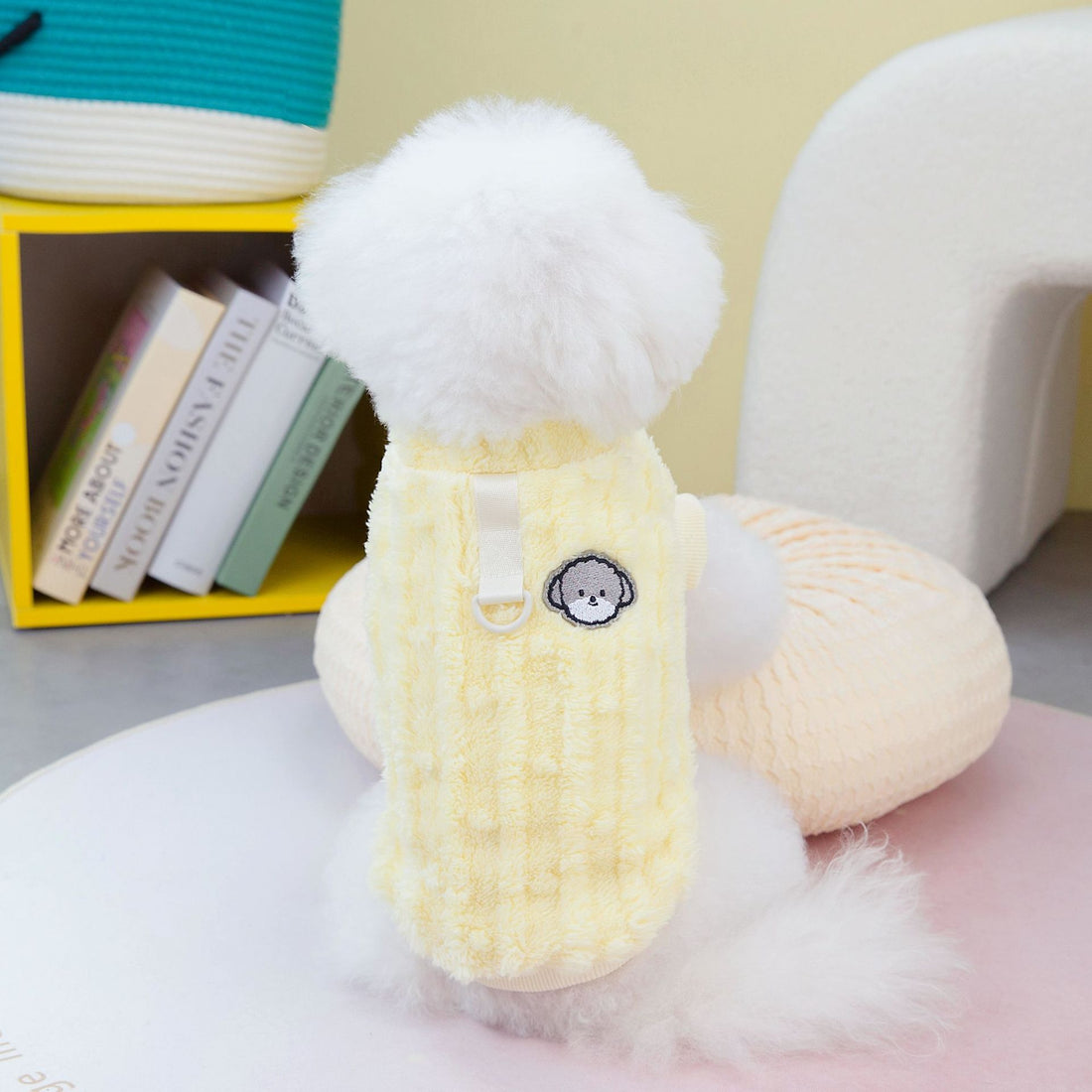 Winter Pet Clothes Two Legs Fluffy Jacket