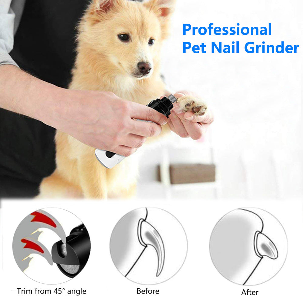 Pet Rechargeable USB Charging Paws Nail Grooming Tools