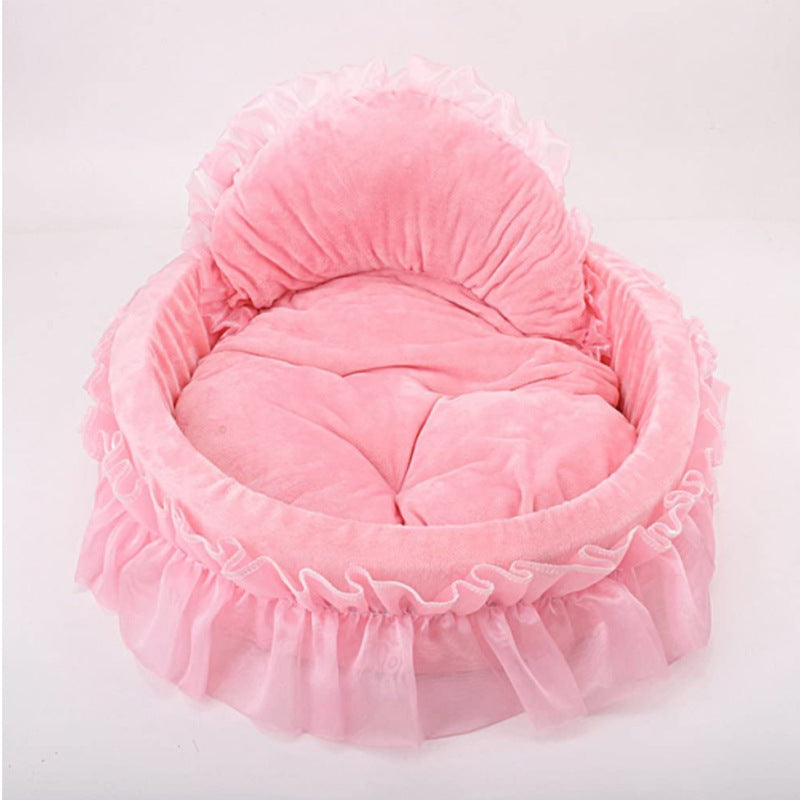 Pet Princess Dog Nest Fantasy Bed