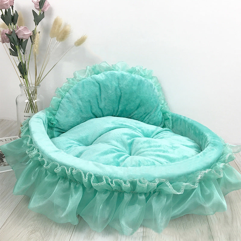 Pet Princess Dog Nest Fantasy Bed