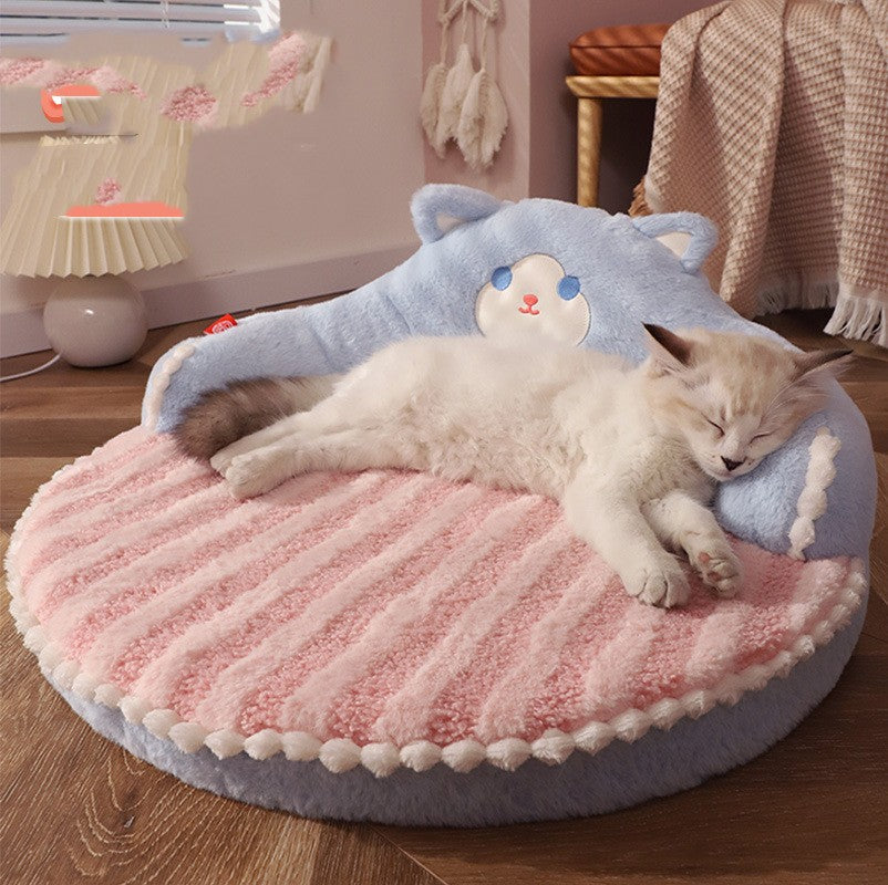 Winter Pet Sleeping Bed