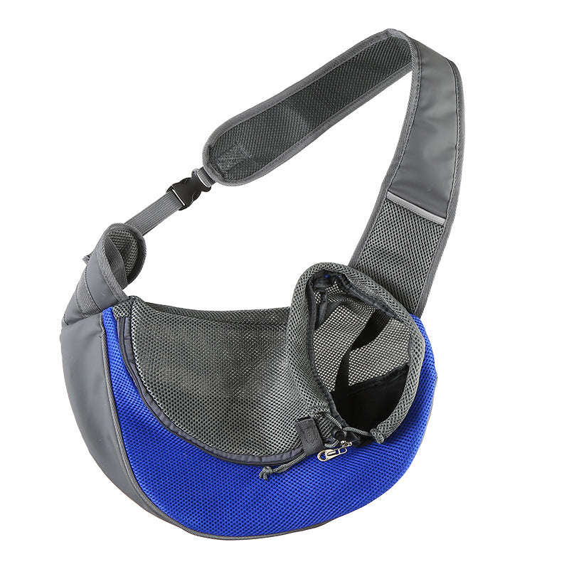 1pc Outdoor Travel Mesh Puppy Carrier