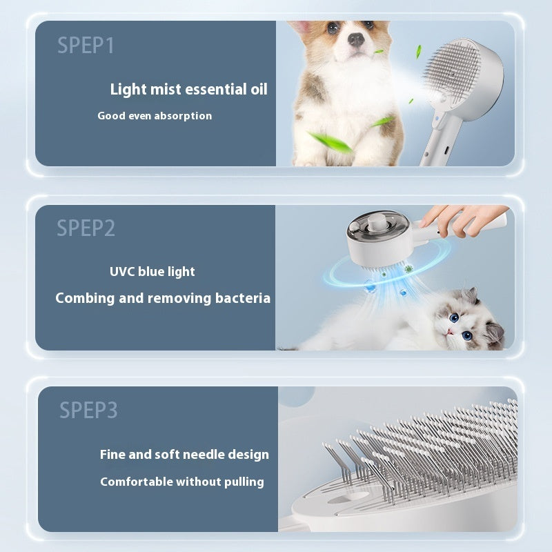 Animal Hair Remover Grooming Brush