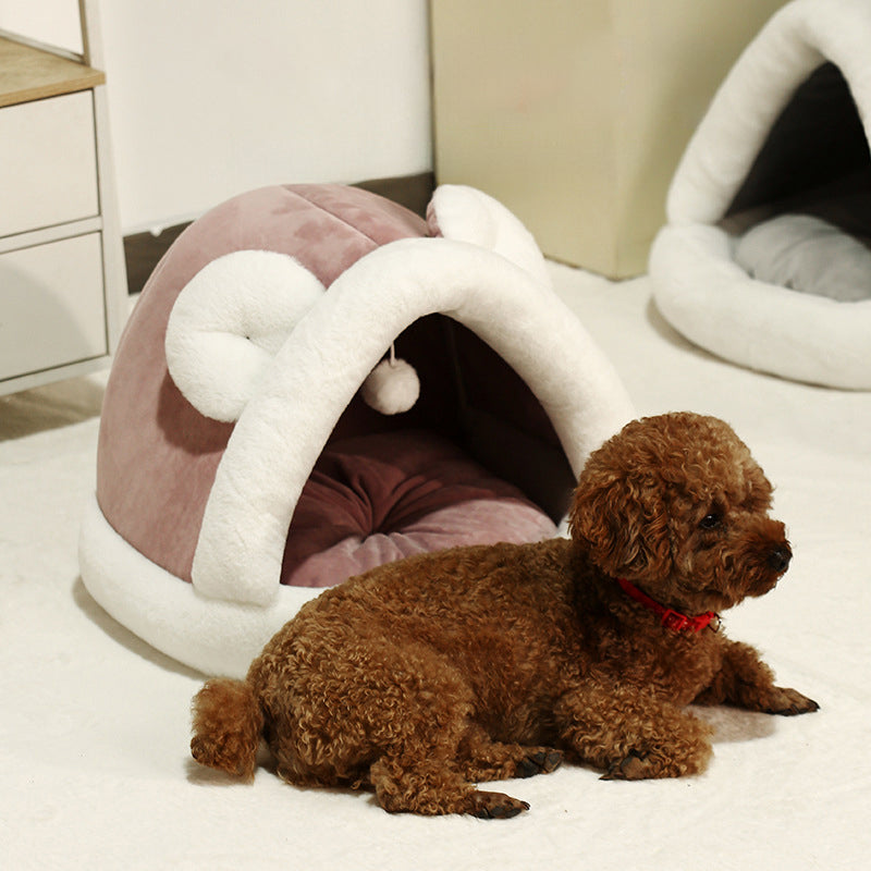 Pet Self-Warming Comfortable Sleeping Bed