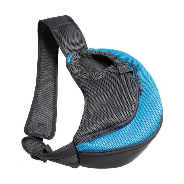 1pc Outdoor Travel Mesh Puppy Carrier