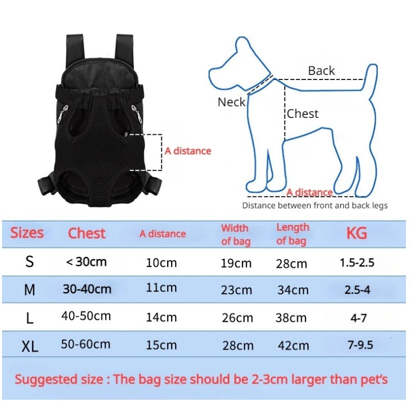 Pet Breathable Soft Carrier Backpack