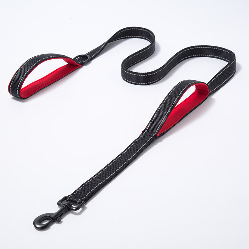 Pet Nylon Double Thickened Reflective Leash