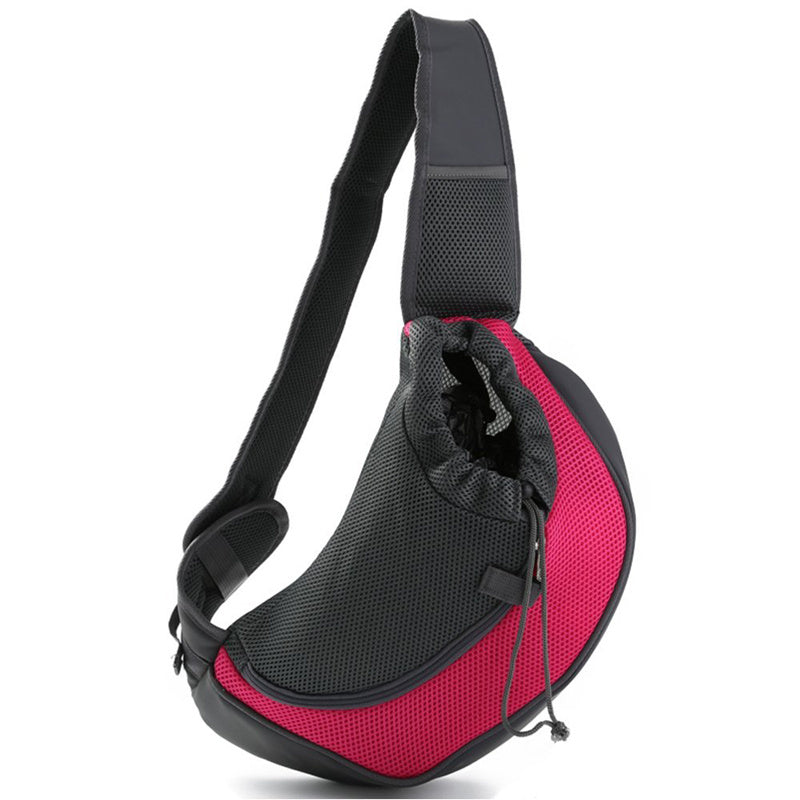 1pc Outdoor Travel Mesh Puppy Carrier