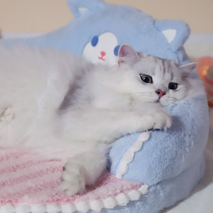 Winter Pet Sleeping Bed