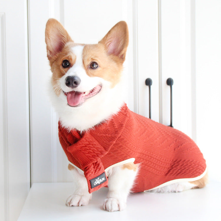 Dog Vintage Twist Pet Sweater