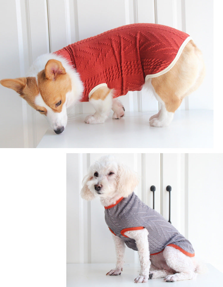 Dog Vintage Twist Pet Sweater