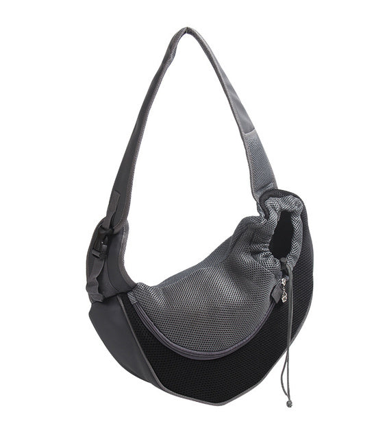 1pc Outdoor Travel Mesh Puppy Carrier