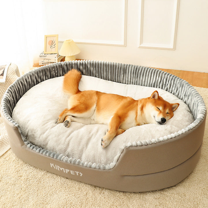 Pet Washable Cotton Cushion Bed