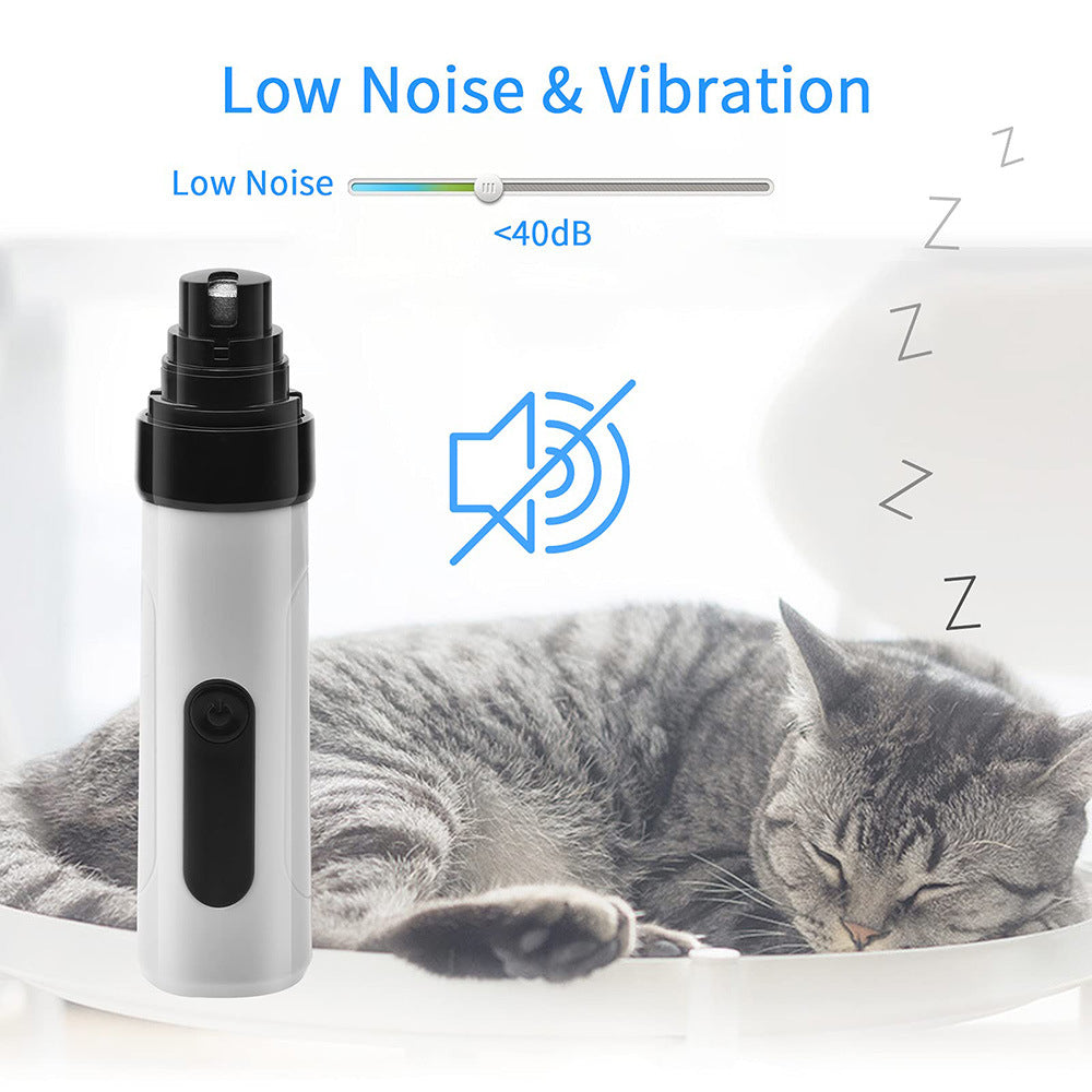 Pet Rechargeable USB Charging Paws Nail Grooming Tools