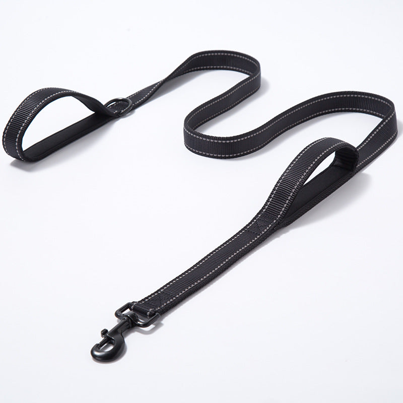Pet Nylon Double Thickened Reflective Leash