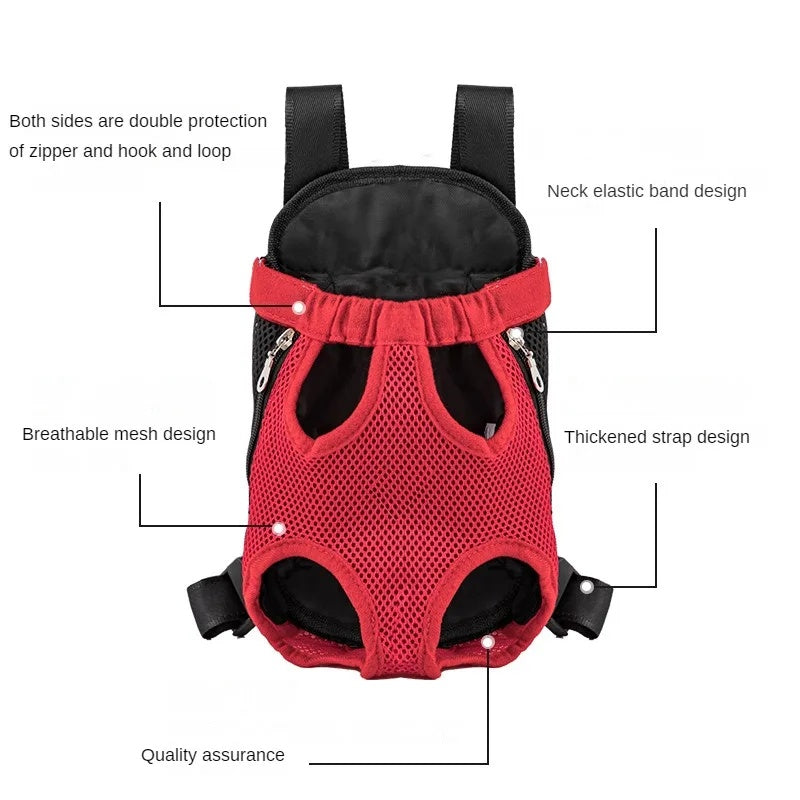 Pet Breathable Soft Carrier Backpack