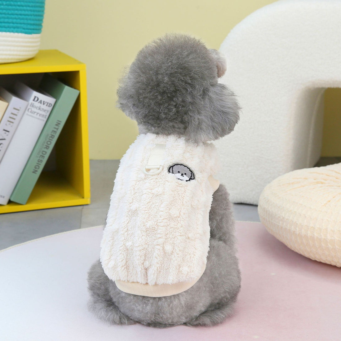 Winter Pet Clothes Two Legs Fluffy Jacket