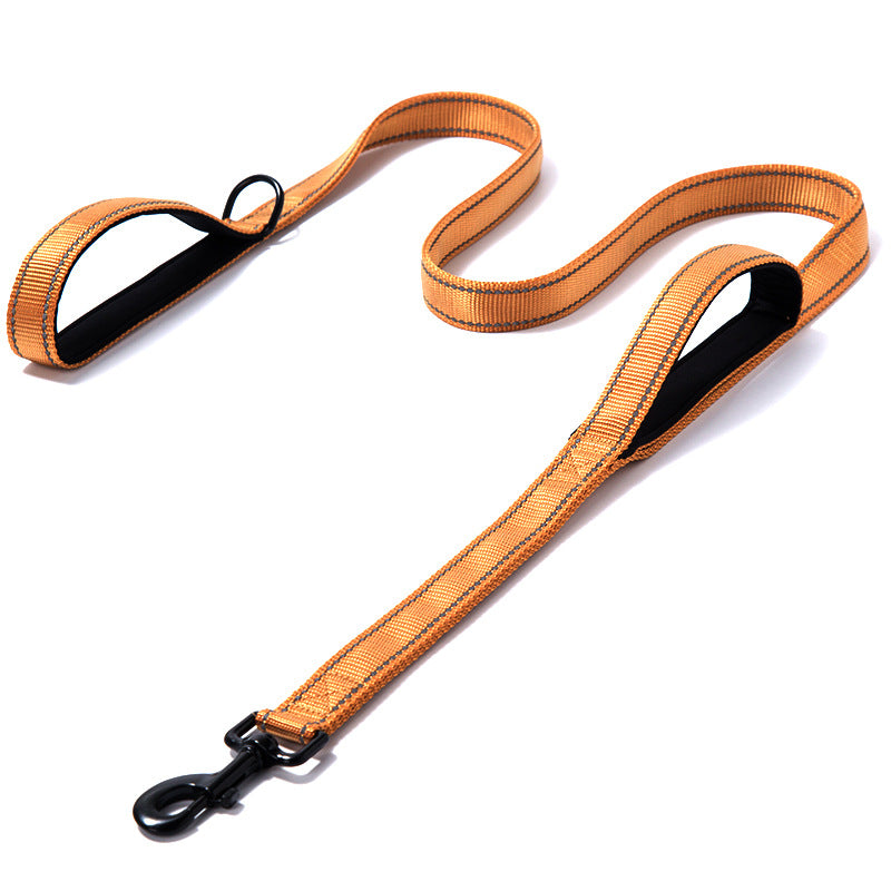 Pet Nylon Double Thickened Reflective Leash