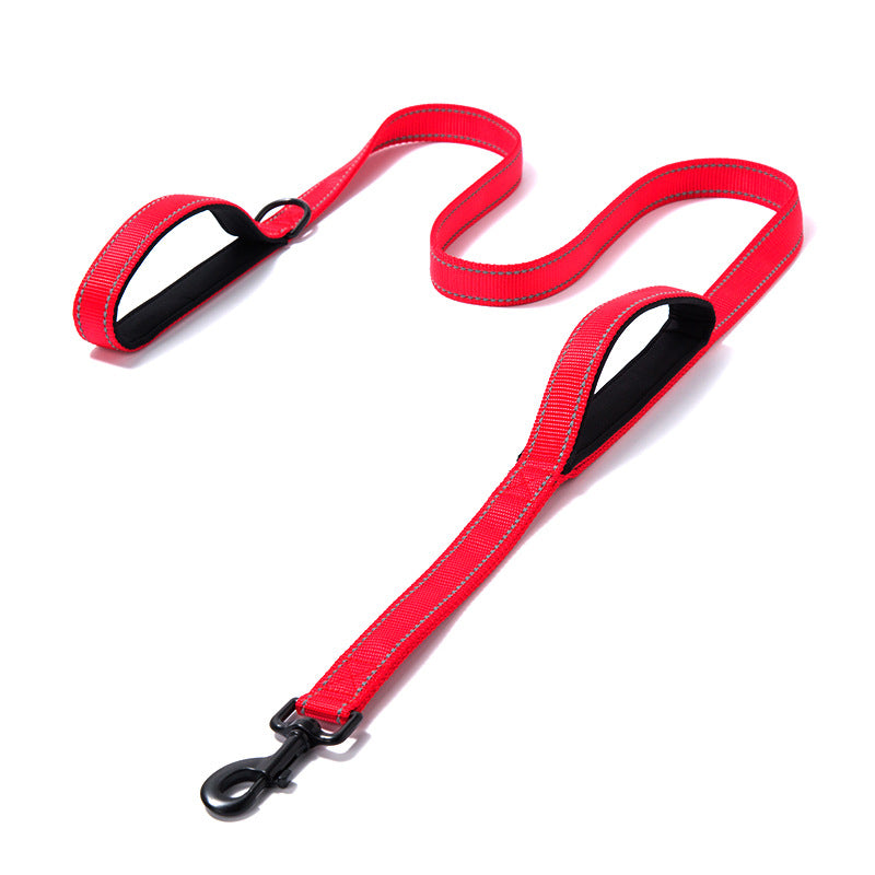 Pet Nylon Double Thickened Reflective Leash